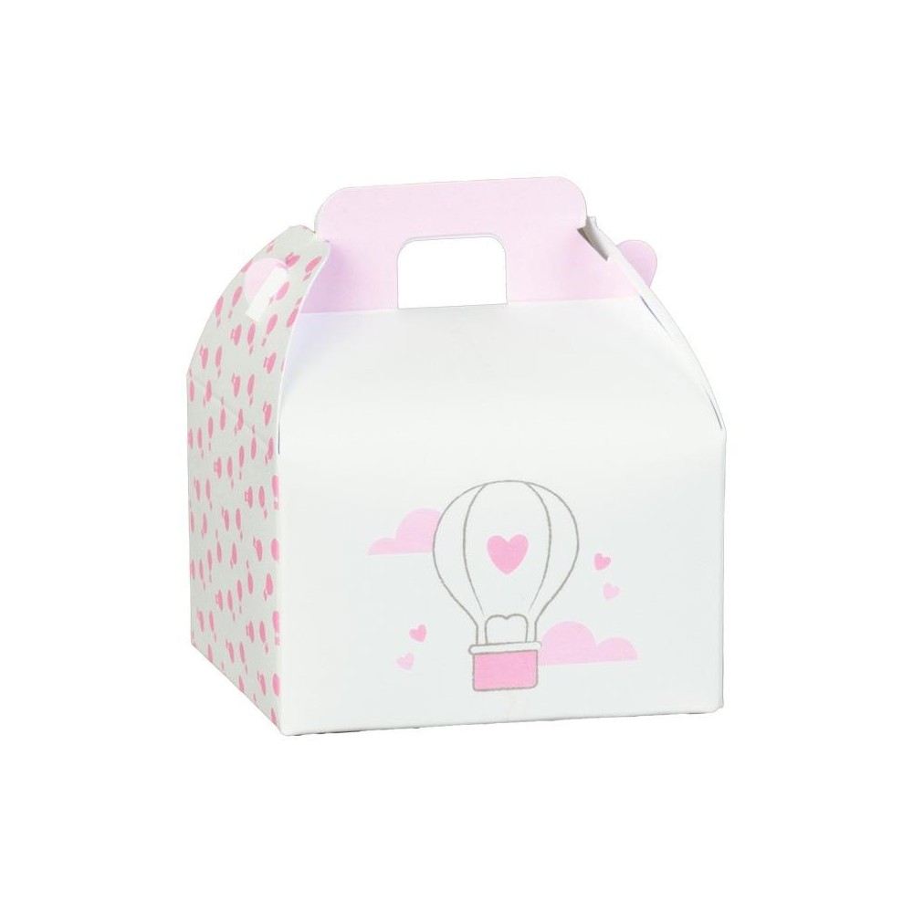 VALIGETTA 100X87X60 MONGOLFIERA ROSA